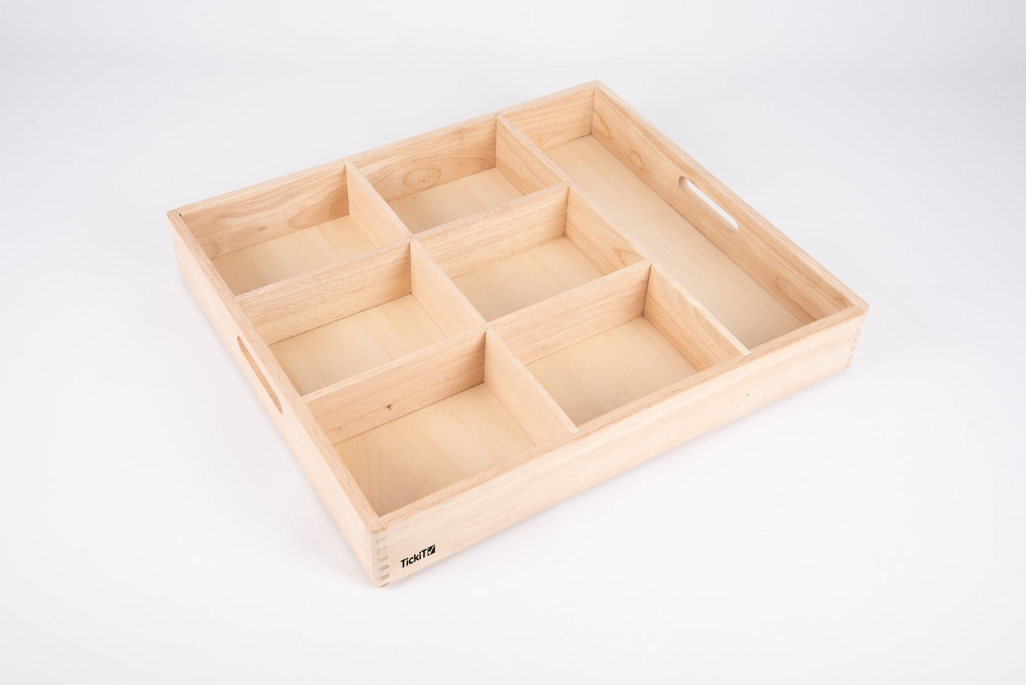Tickit - Houten Sorteerbak 7 Way 43 x 50cm Beukenhout - Playlaan