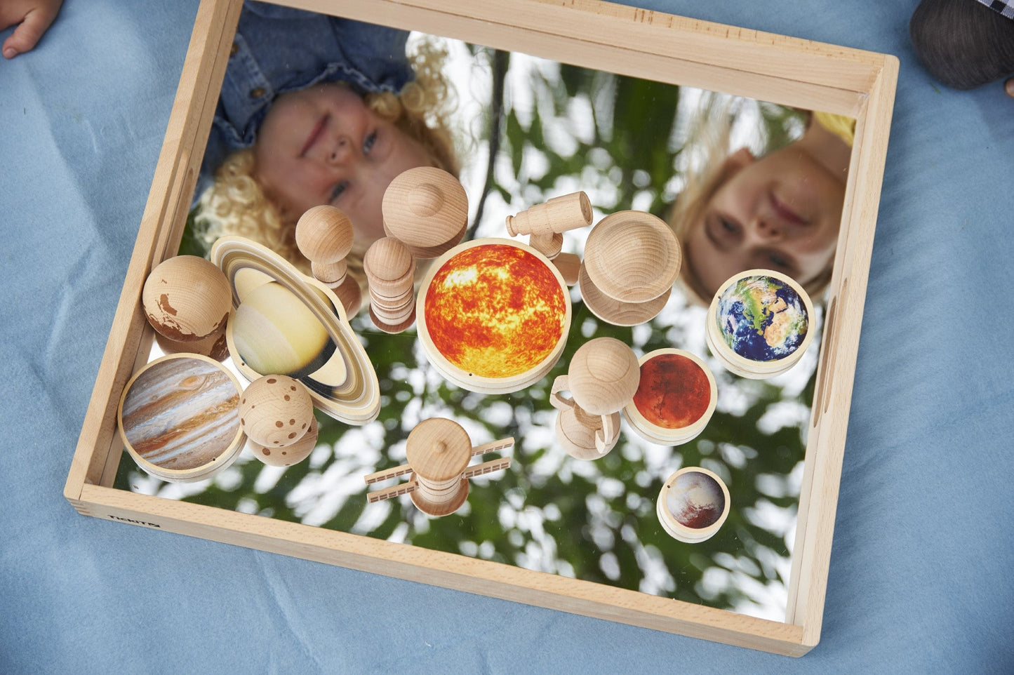 Tickit - Houten Spiegelbak Groot 50 x 43,5 cm - Playlaan