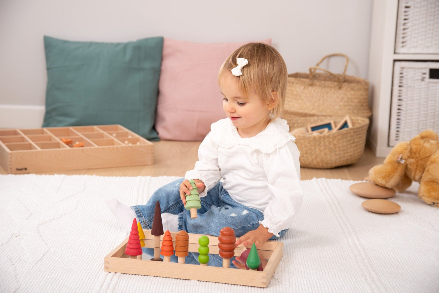 Tickit - Houten Spiegelbak Klein 36 x 24 cm - Playlaan