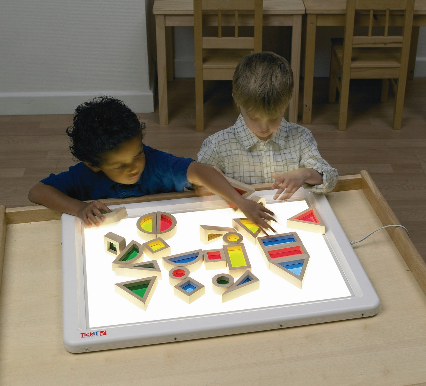 Tickit - Rainbow Block Set - Sensorische Blokken 24st - Playlaan