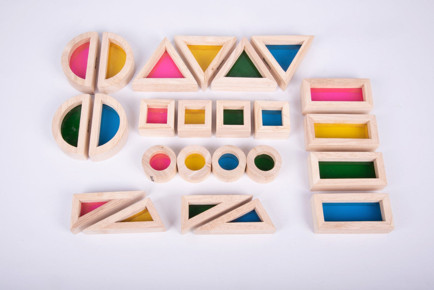 Tickit - Rainbow Block Set - Sensorische Blokken 24st - Playlaan