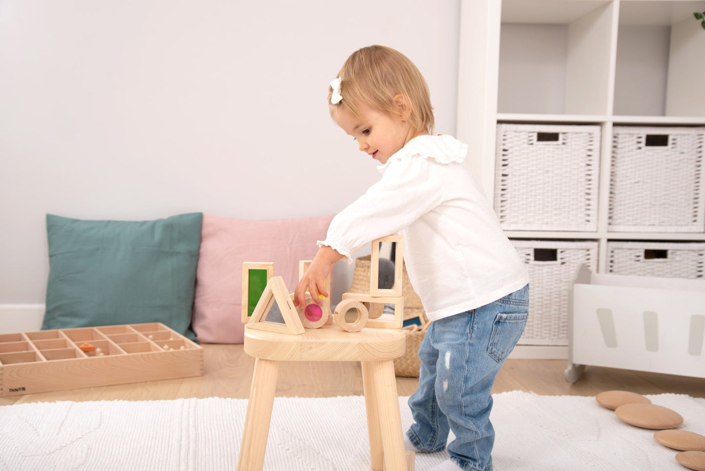 Tickit - Rainbow Block Set - Sensorische Blokken 24st - Playlaan