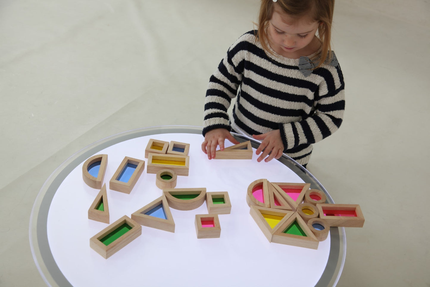 Tickit - Rainbow Block Set - Sensorische Blokken 24st - Playlaan
