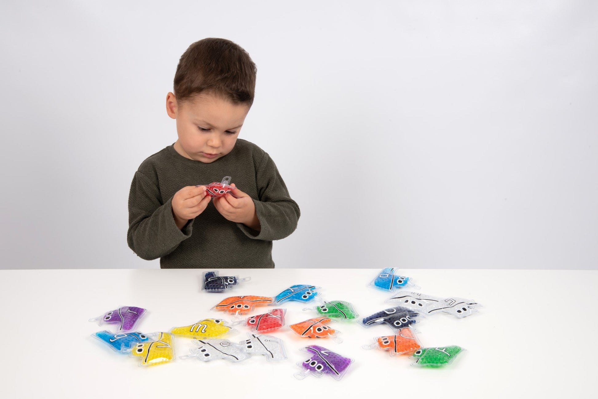 Tickit - Regenboog Gel Alfabet Boot set 26 Pk - Playlaan