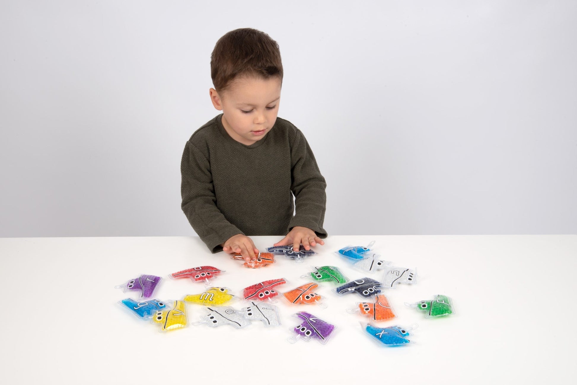 Tickit - Regenboog Gel Alfabet Boot set 26 Pk - Playlaan