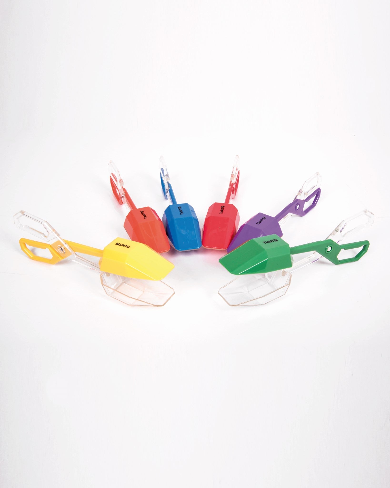 Tickit - Regenboog Tong Set van 6 - Playlaan