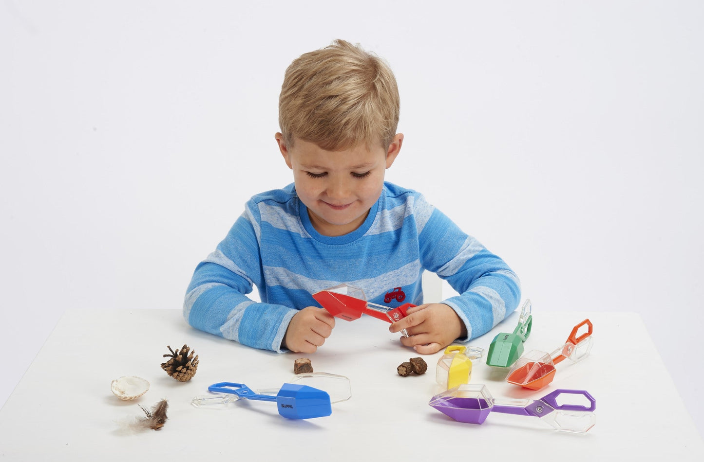 Tickit - Regenboog Tong Set van 6 - Playlaan
