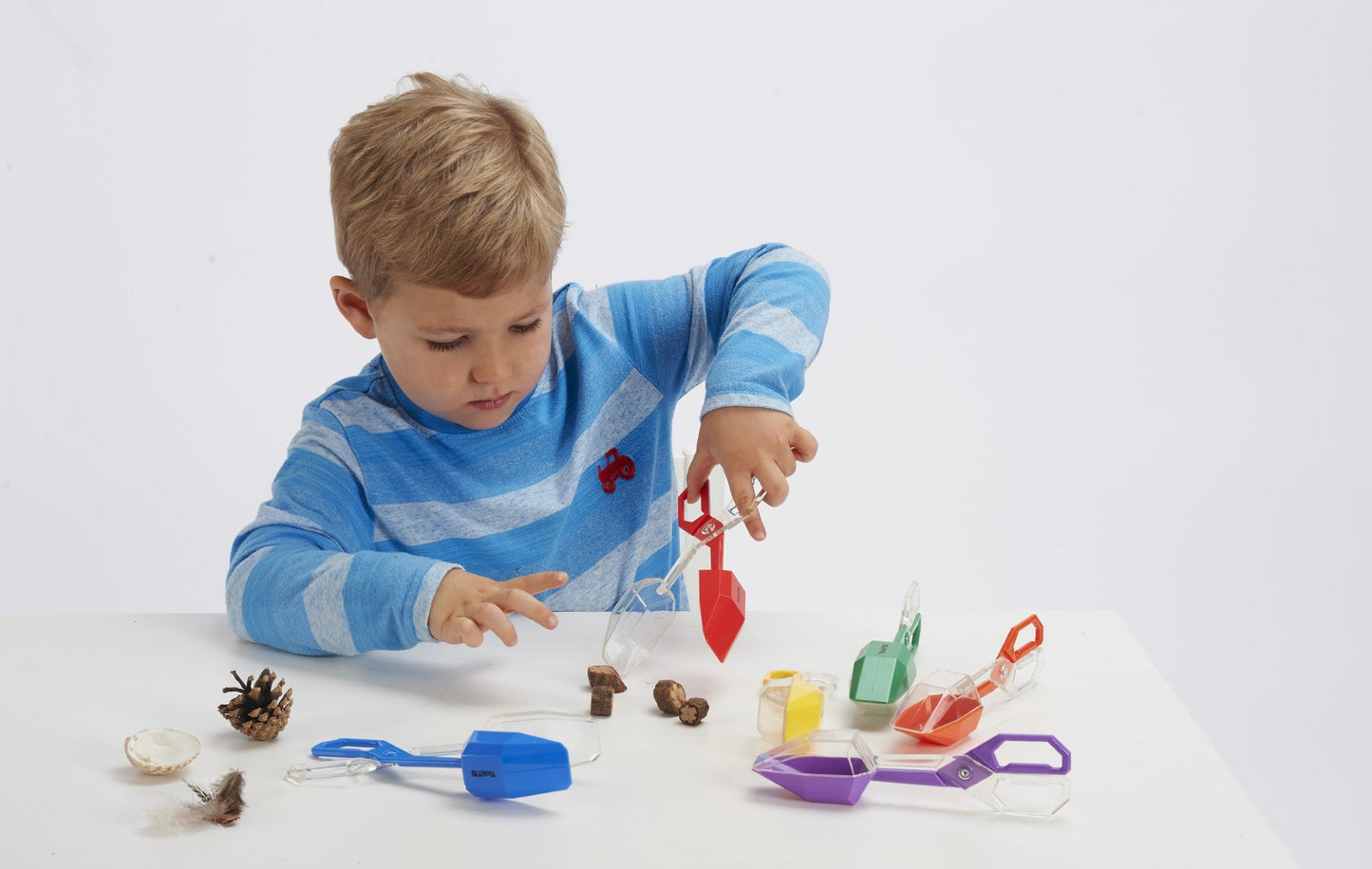 Tickit - Regenboog Tong Set van 6 - Playlaan
