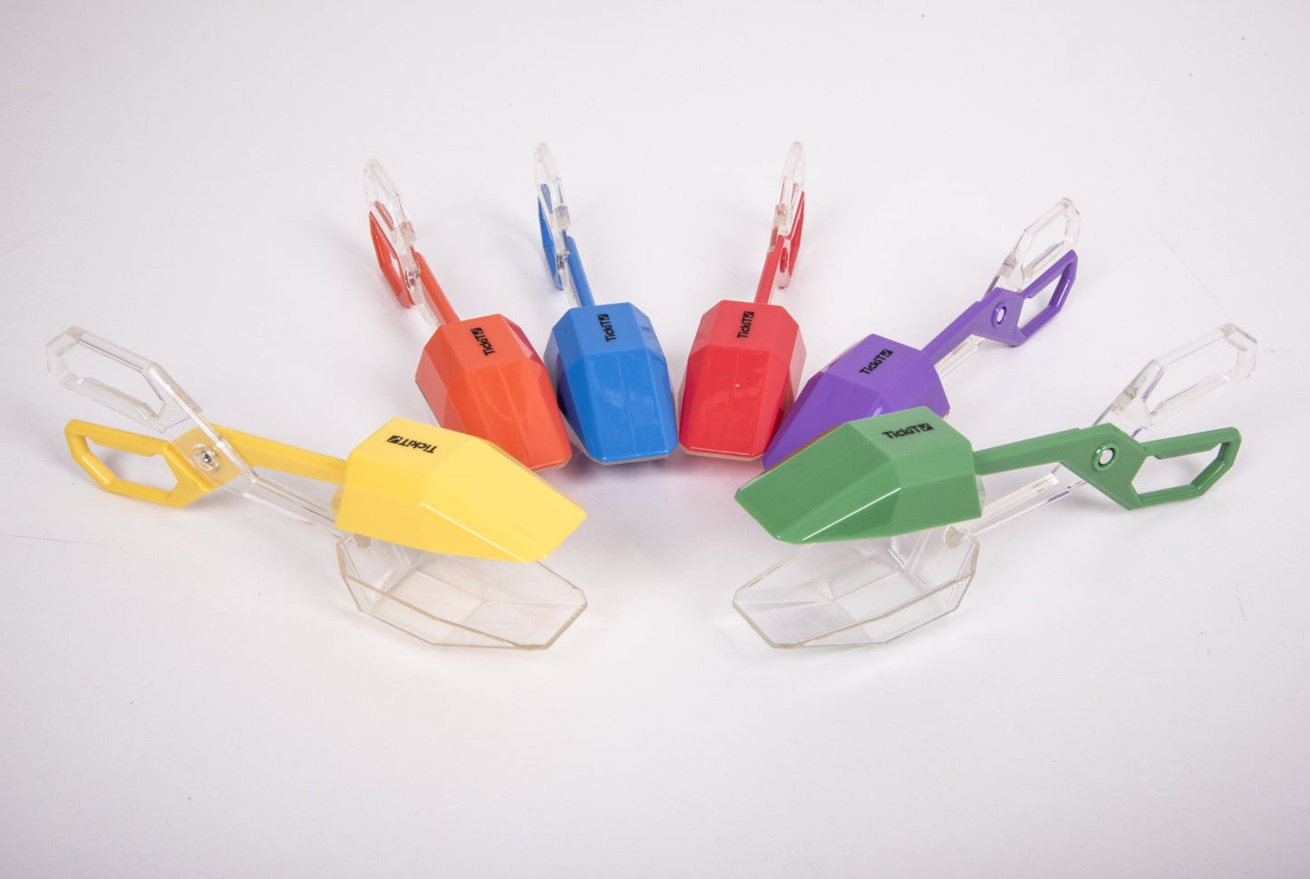 Tickit - Regenboog Tong Set van 6 - Playlaan