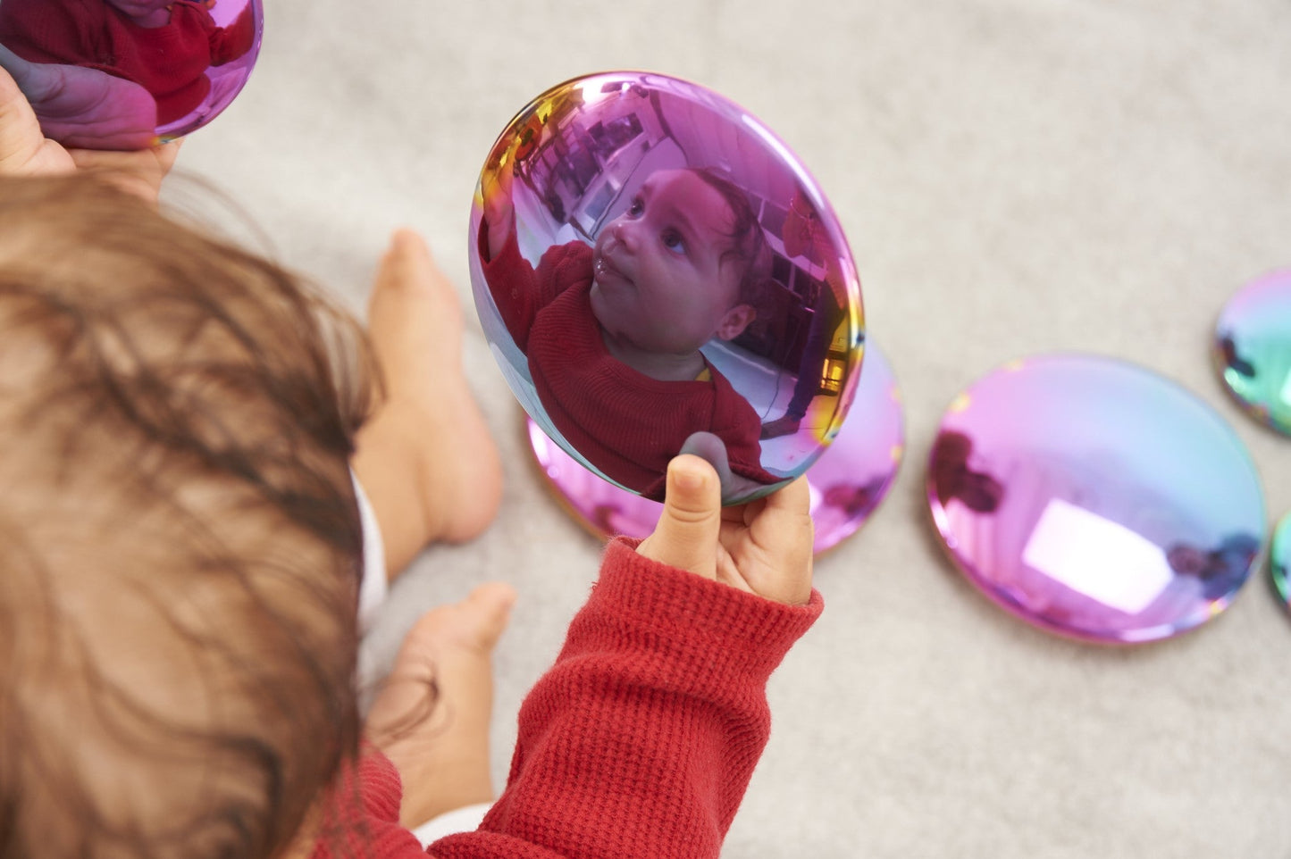 Tickit - Sensory Reflective Colour Burst Buttons - Playlaan