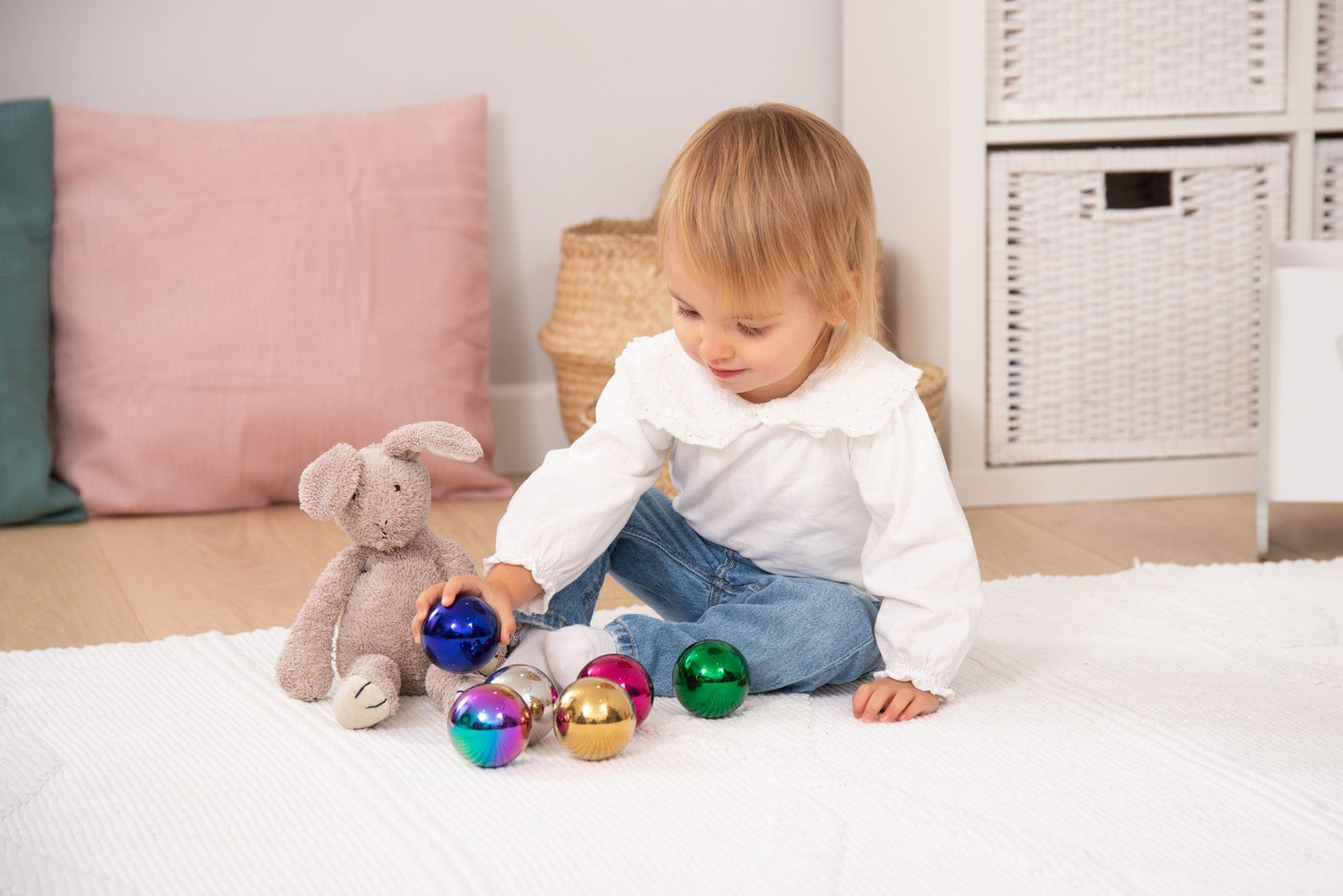 Tickit - Sensory Reflective Colour Mystery Balls Pk6 - Playlaan