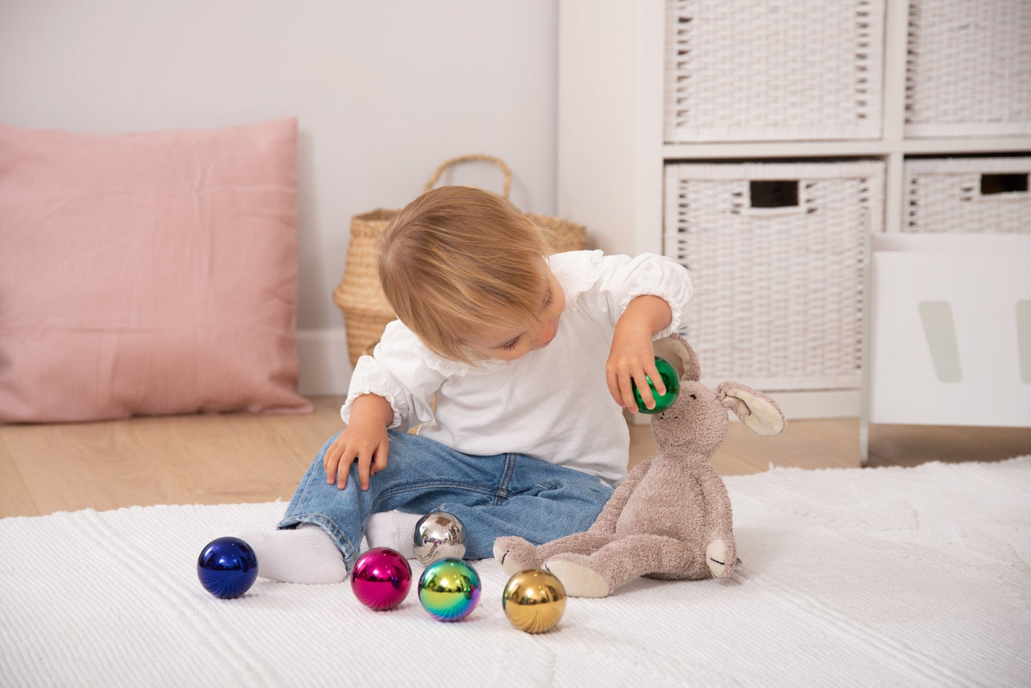 Tickit - Sensory Reflective Colour Mystery Balls Pk6 - Playlaan