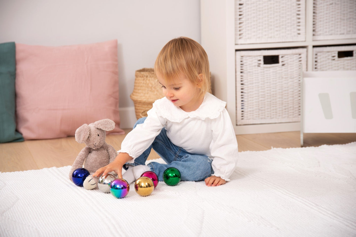 Tickit - Sensory Reflective Colour Mystery Balls Pk6 - Playlaan