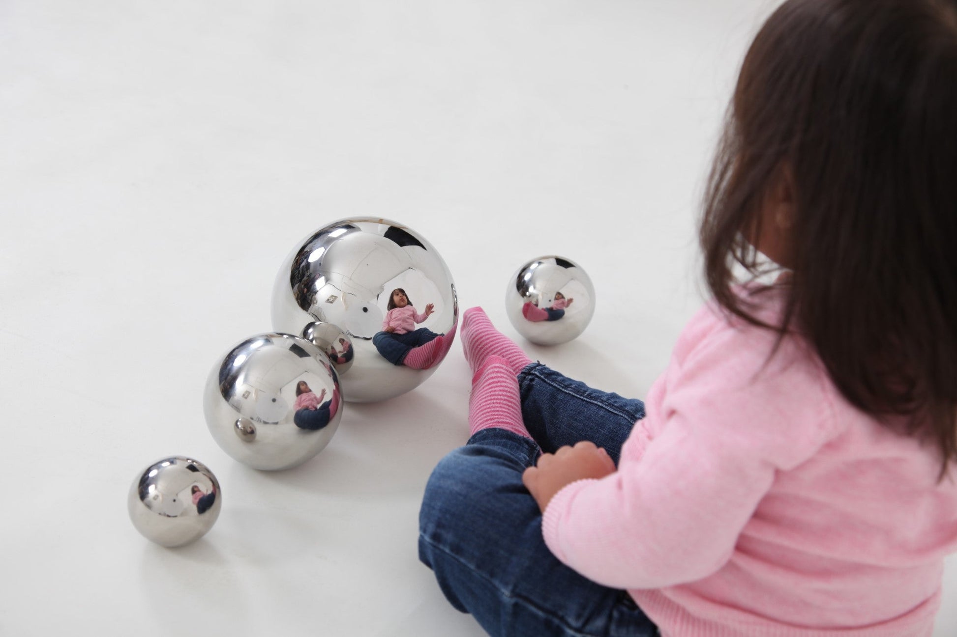 Tickit - Sensory Reflective Silver Balls - Playlaan