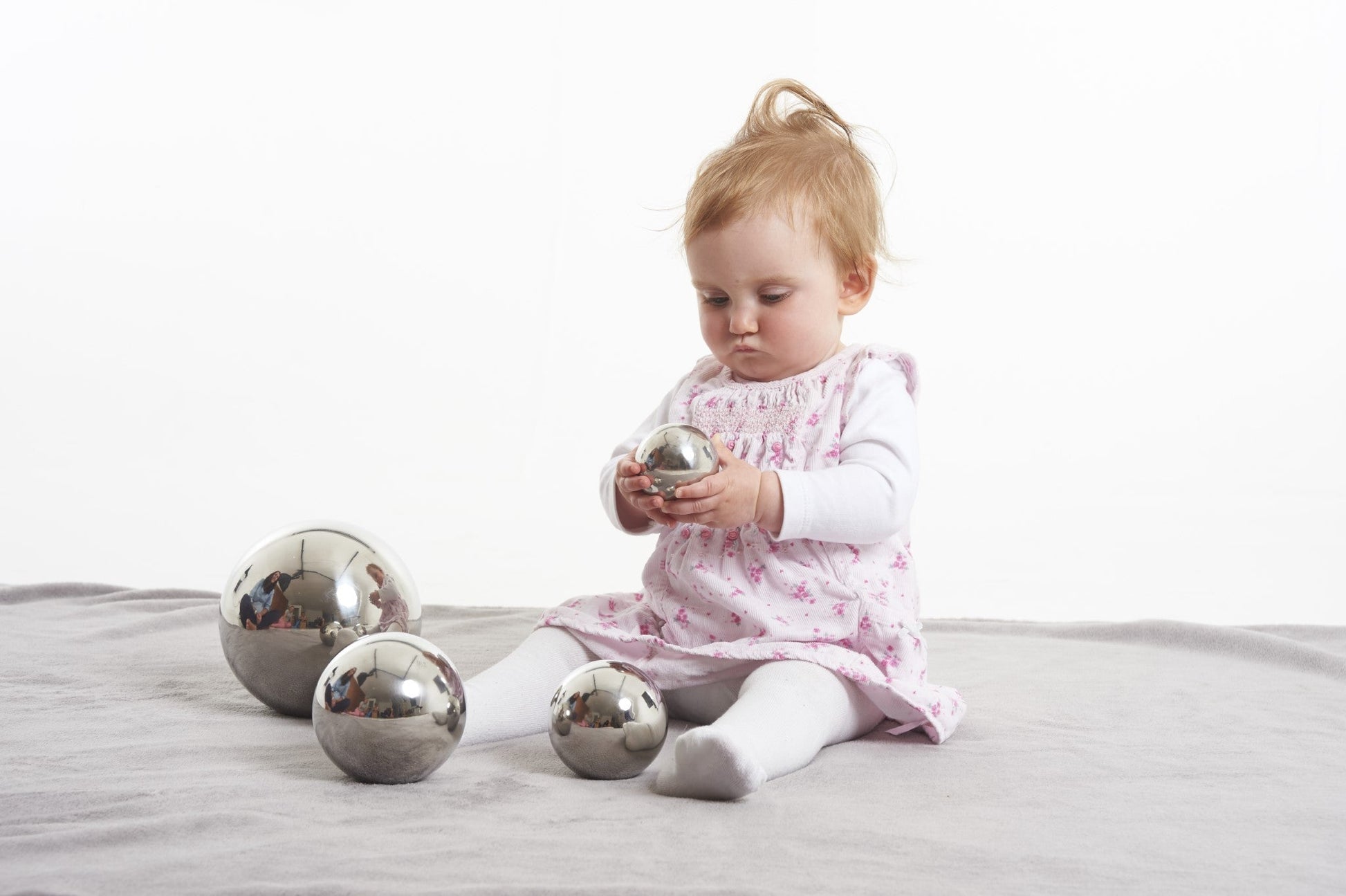 Tickit - Sensory Reflective Silver Balls - Playlaan
