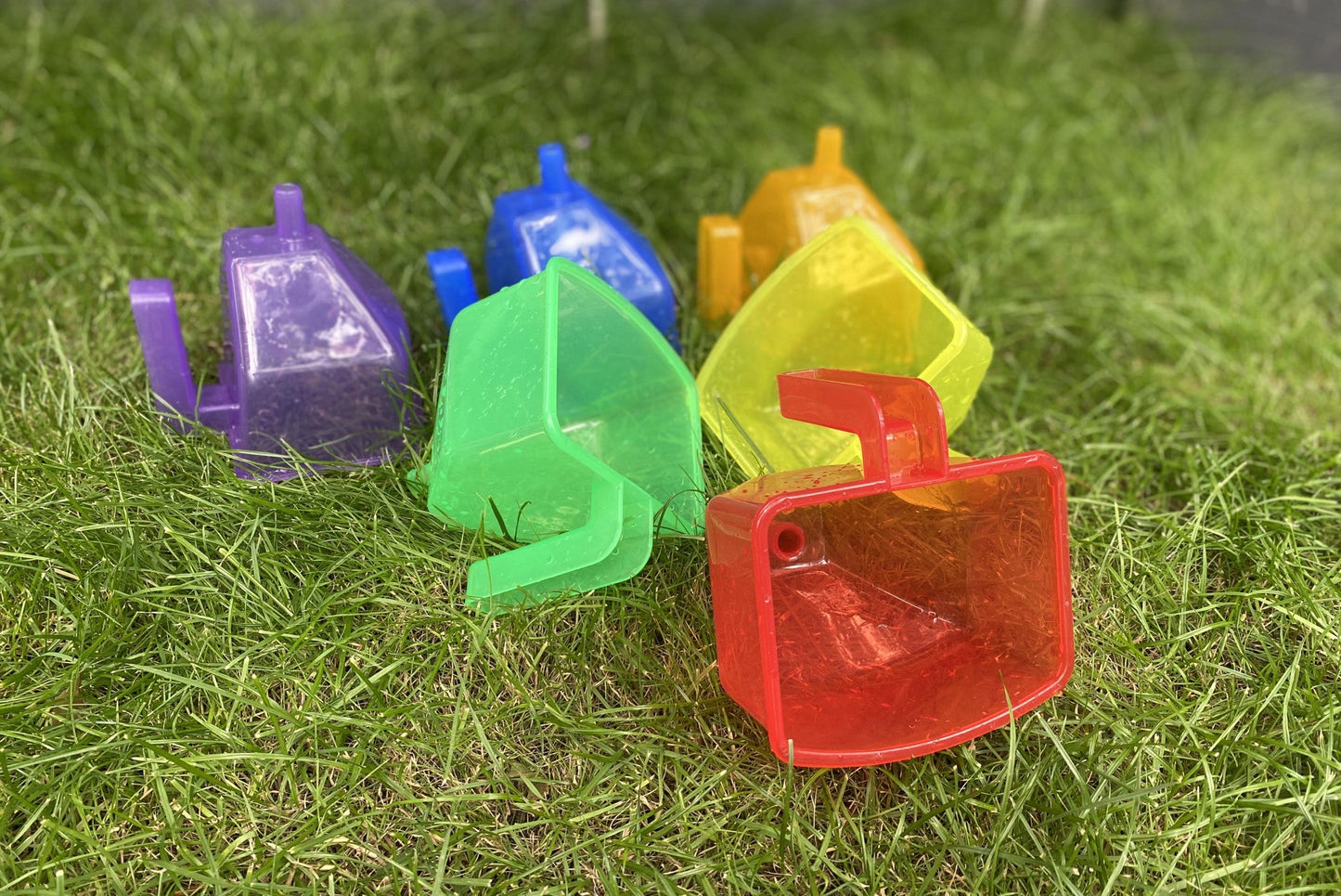 Tickit - Translucent Colour Funnels Pk6 - Playlaan