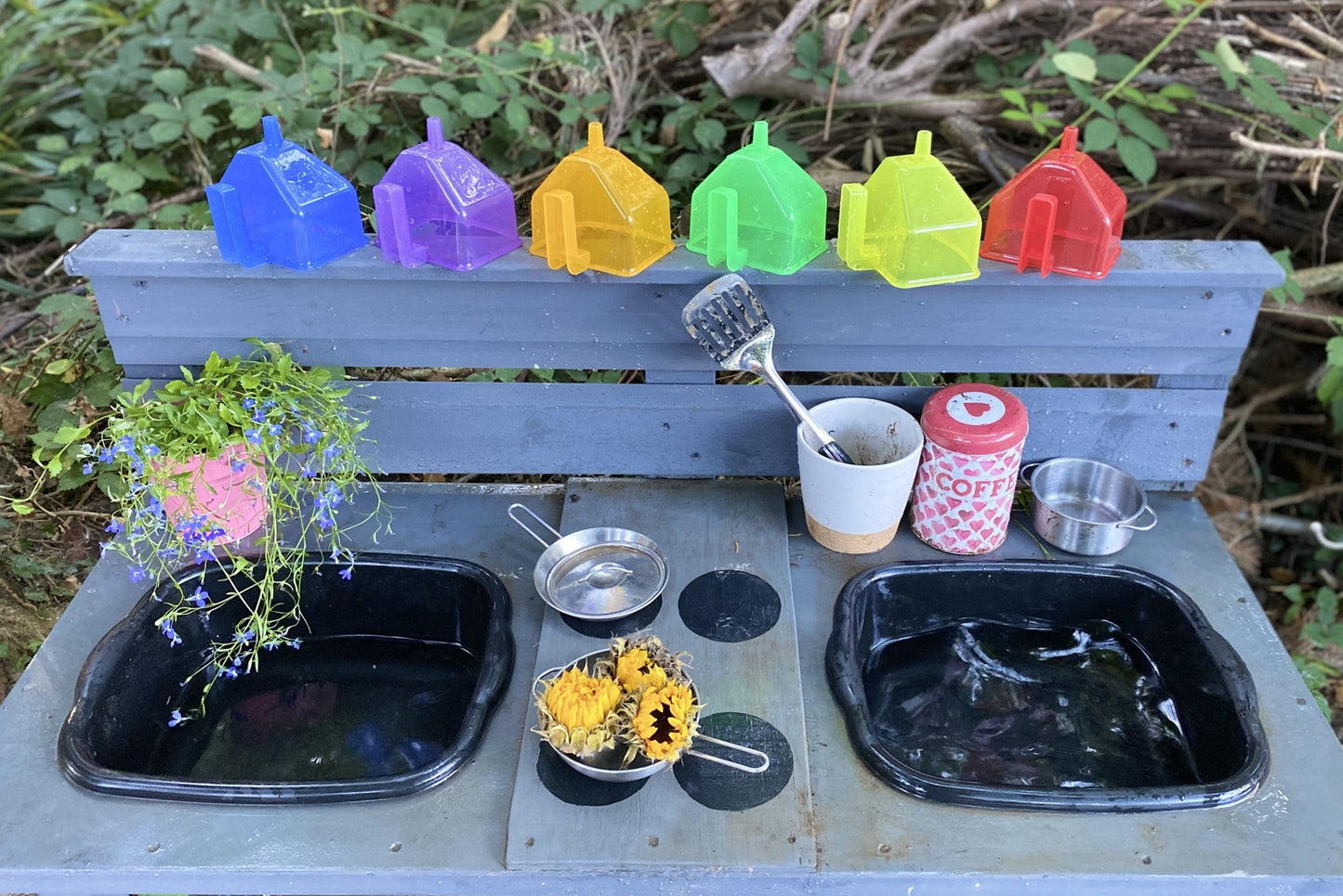 Tickit - Translucent Colour Funnels Pk6 - Playlaan