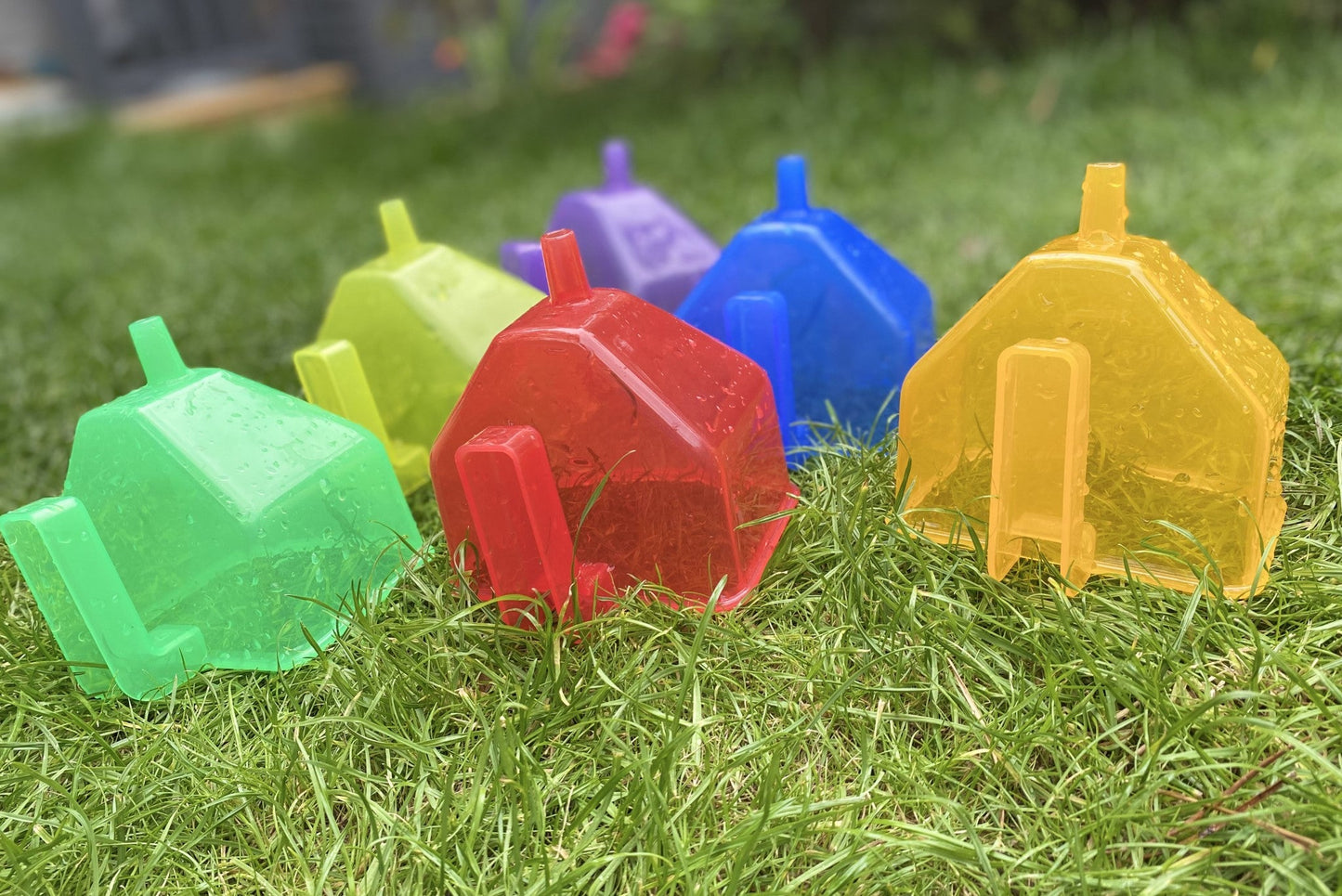 Tickit - Translucent Colour Funnels Pk6 - Playlaan