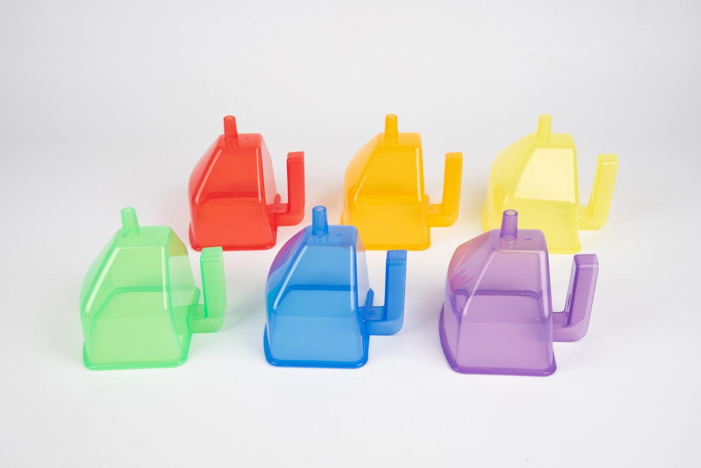 Tickit - Translucent Colour Funnels Pk6 - Playlaan
