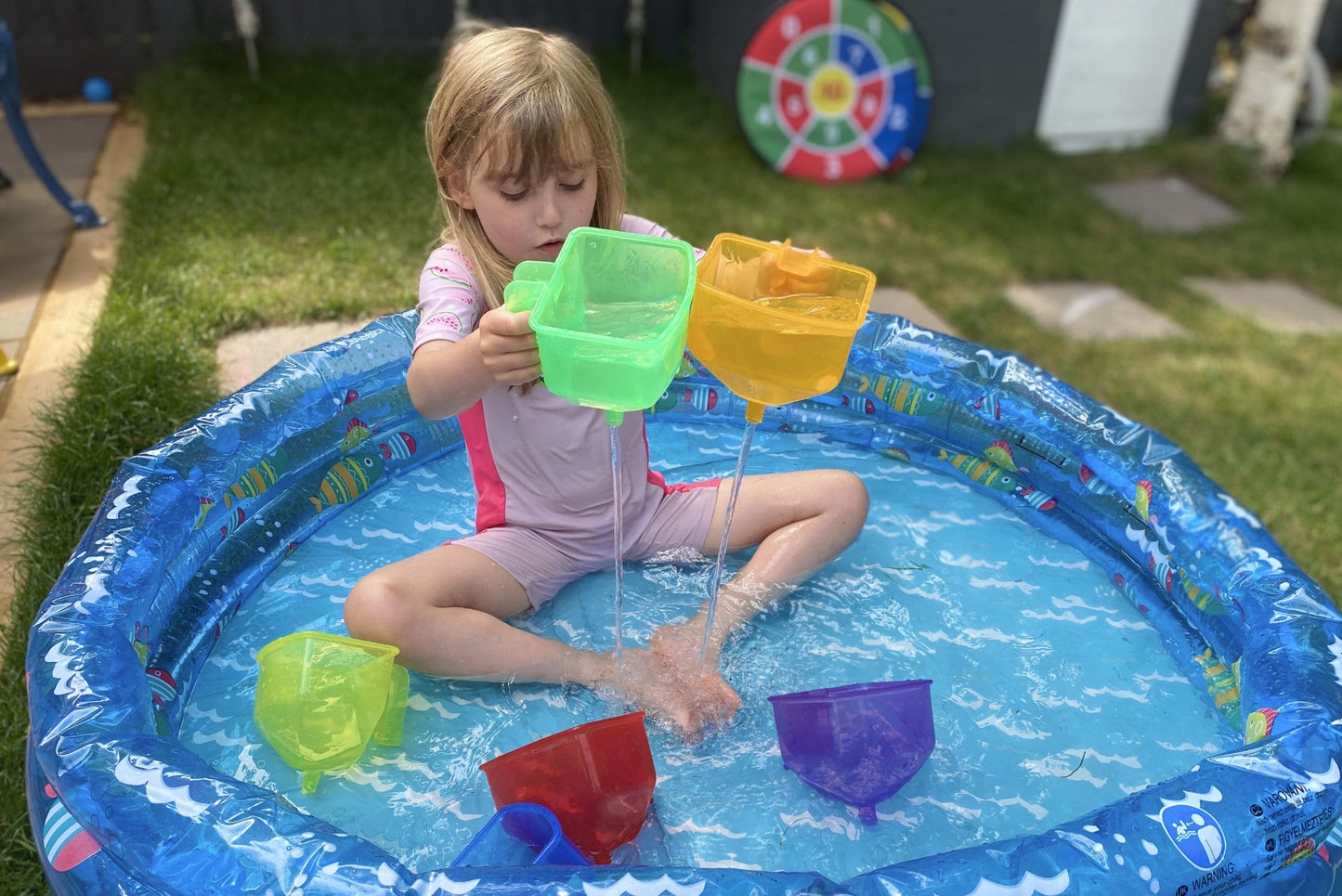 Tickit - Translucent Colour Funnels Pk6 - Playlaan