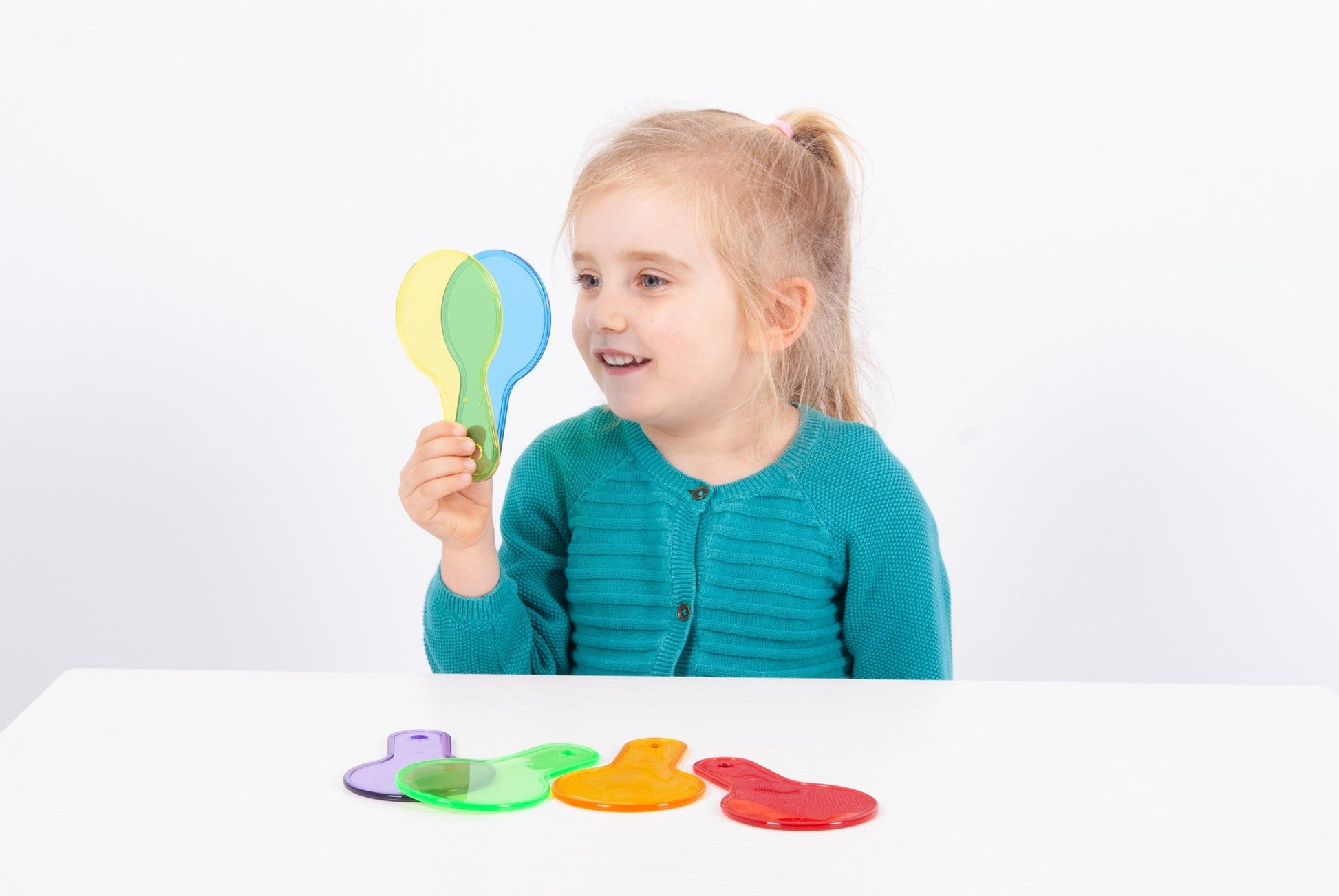Tickit - Translucent Colour Paddle Set - Playlaan