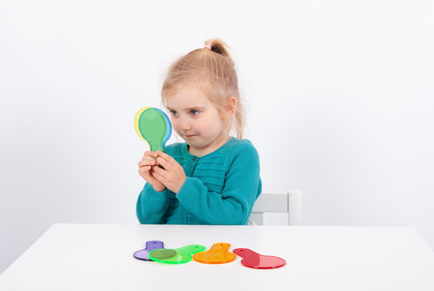 Tickit - Translucent Colour Paddle Set - Playlaan