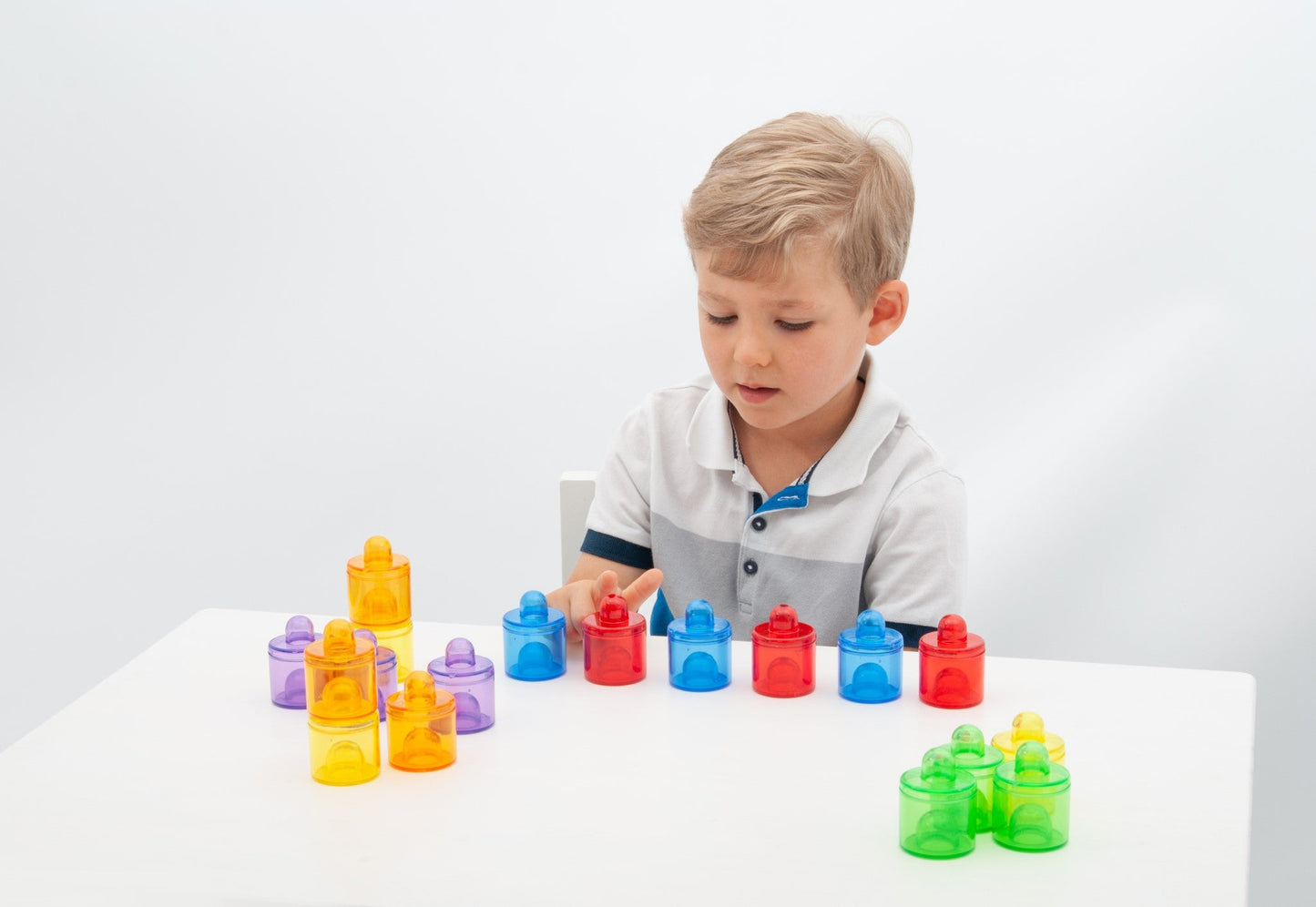 Tickit - Translucent Colour Pot Set - Playlaan