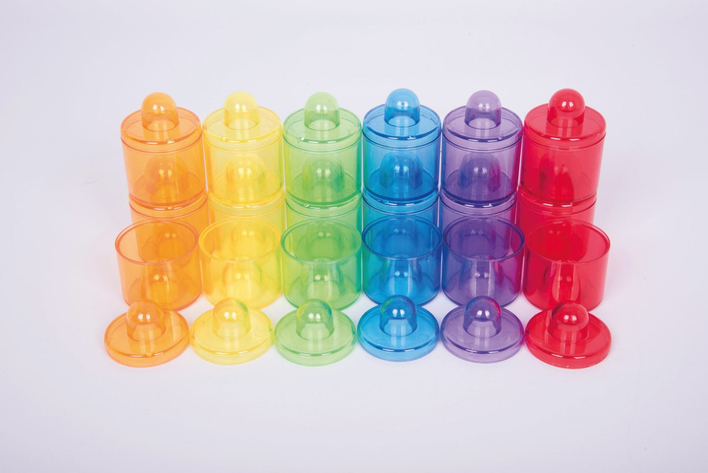 Tickit - Translucent Colour Pot Set - Playlaan