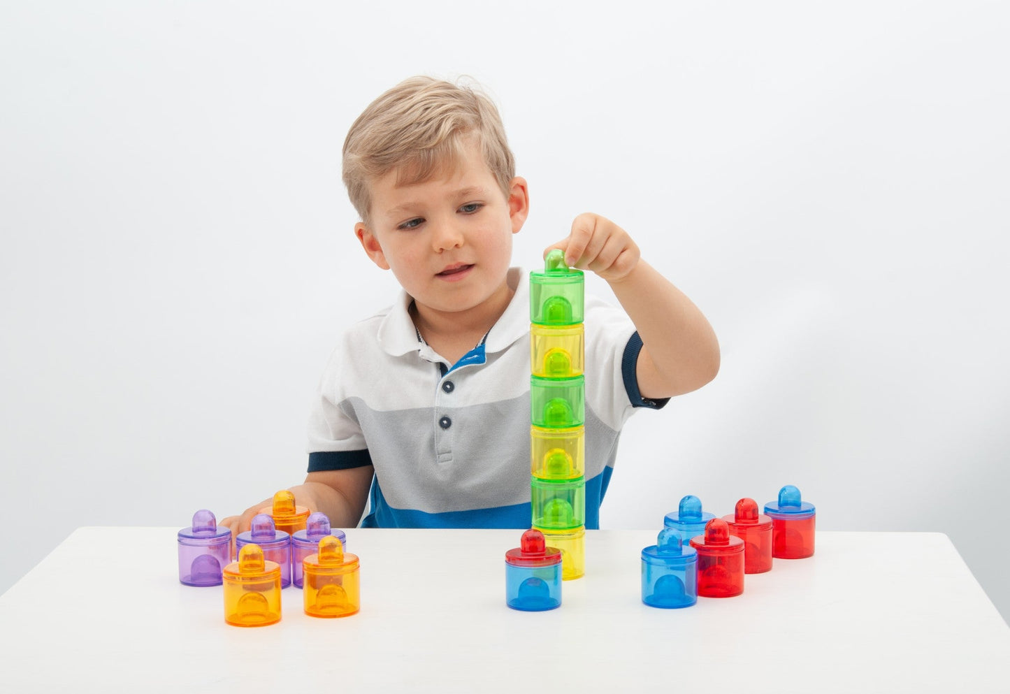 Tickit - Translucent Colour Pot Set - Playlaan