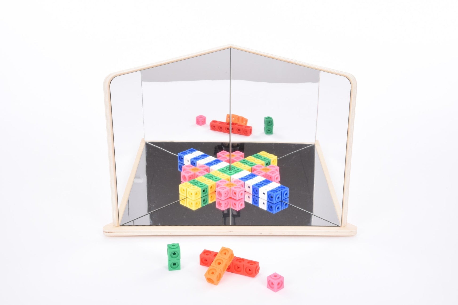 Tickit - Wooden 4 Way Mirror - Playlaan