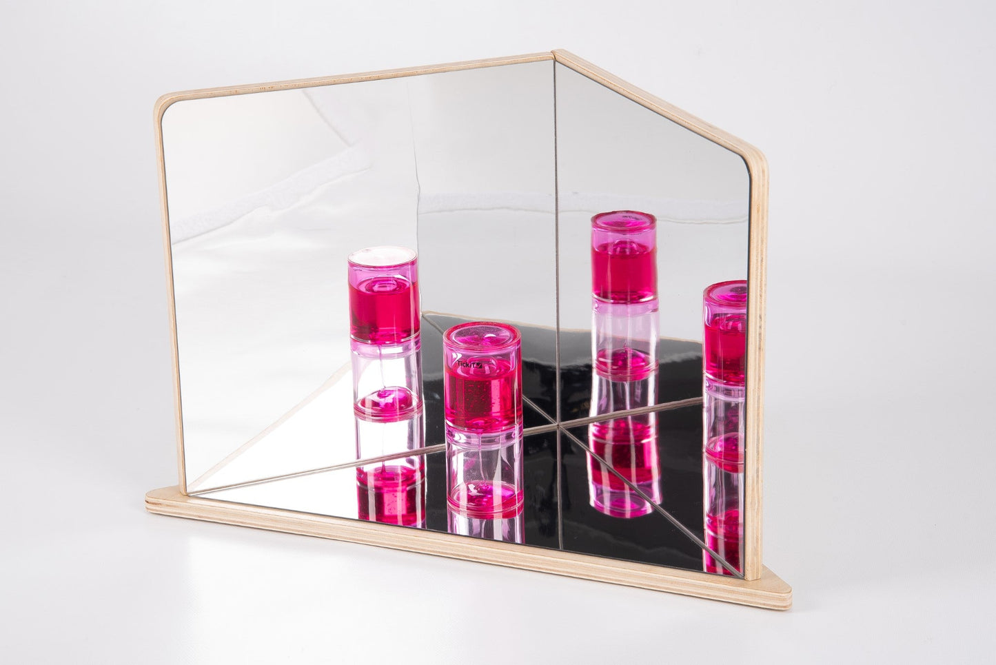 Tickit - Wooden 4 Way Mirror - Playlaan
