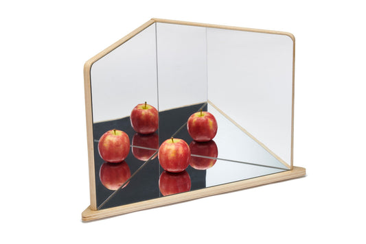 Tickit - Wooden 4 Way Mirror - Playlaan