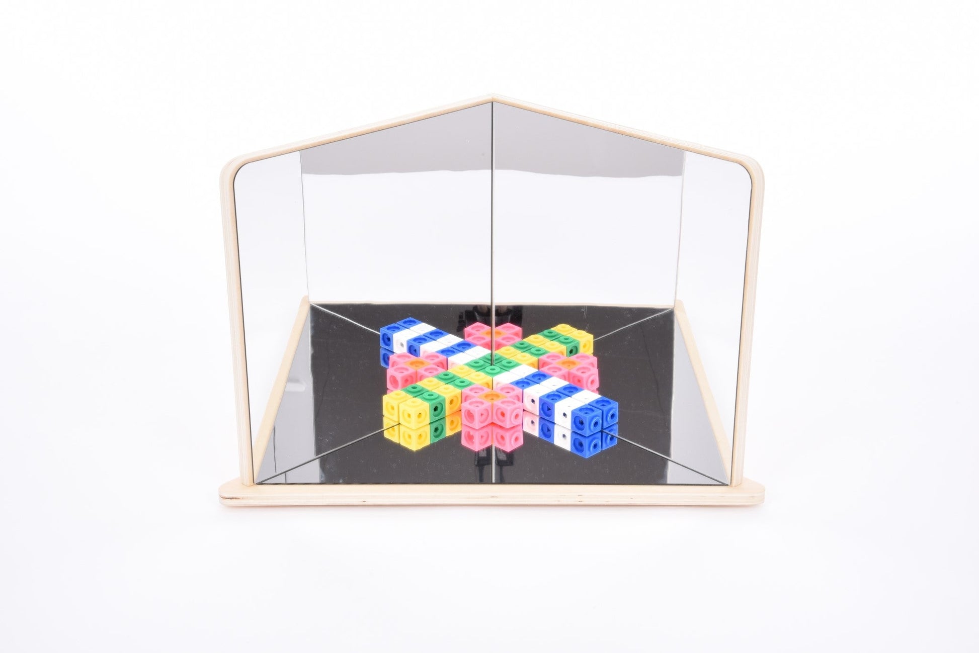Tickit - Wooden 4 Way Mirror - Playlaan