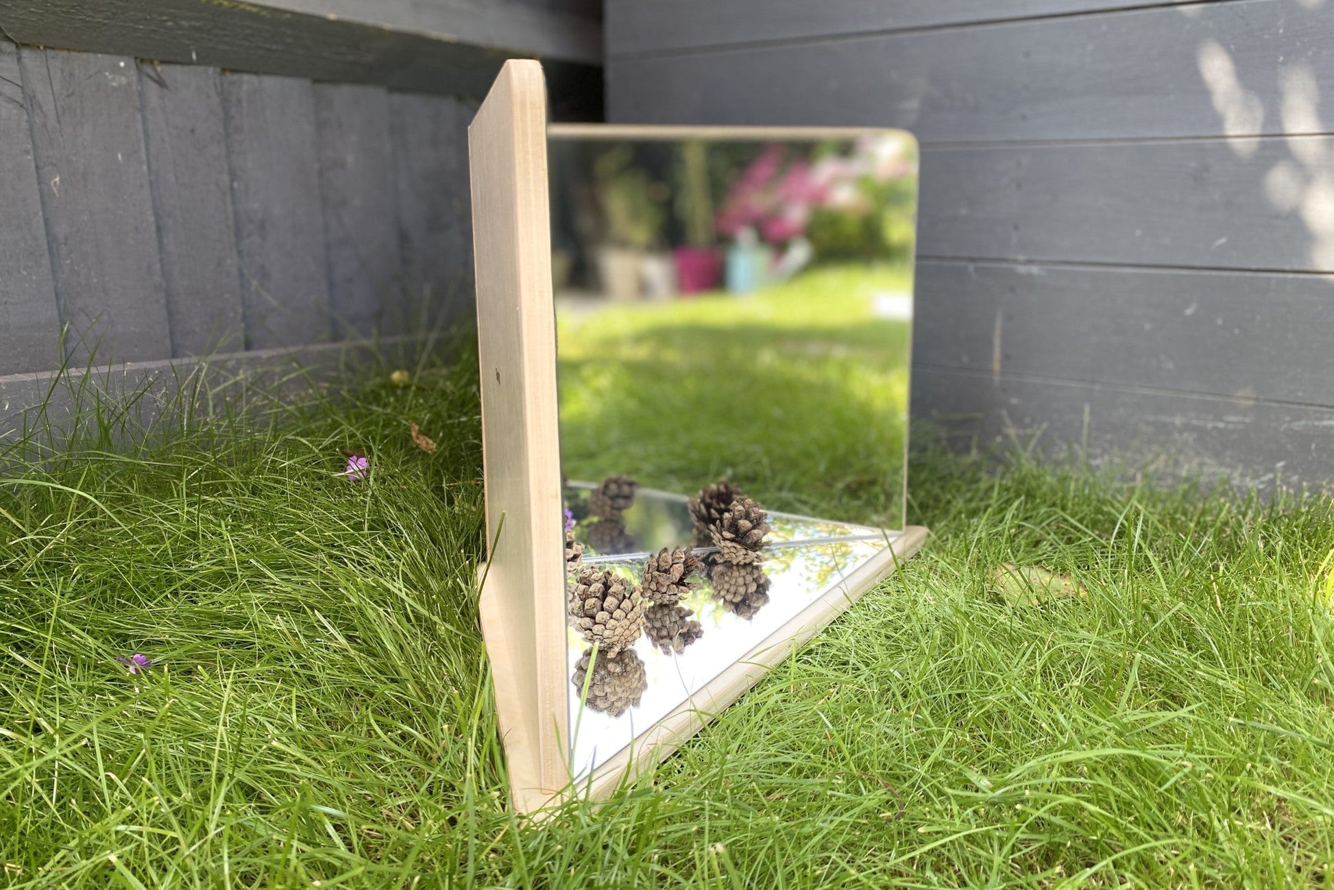 Tickit - Wooden 4 Way Mirror - Playlaan