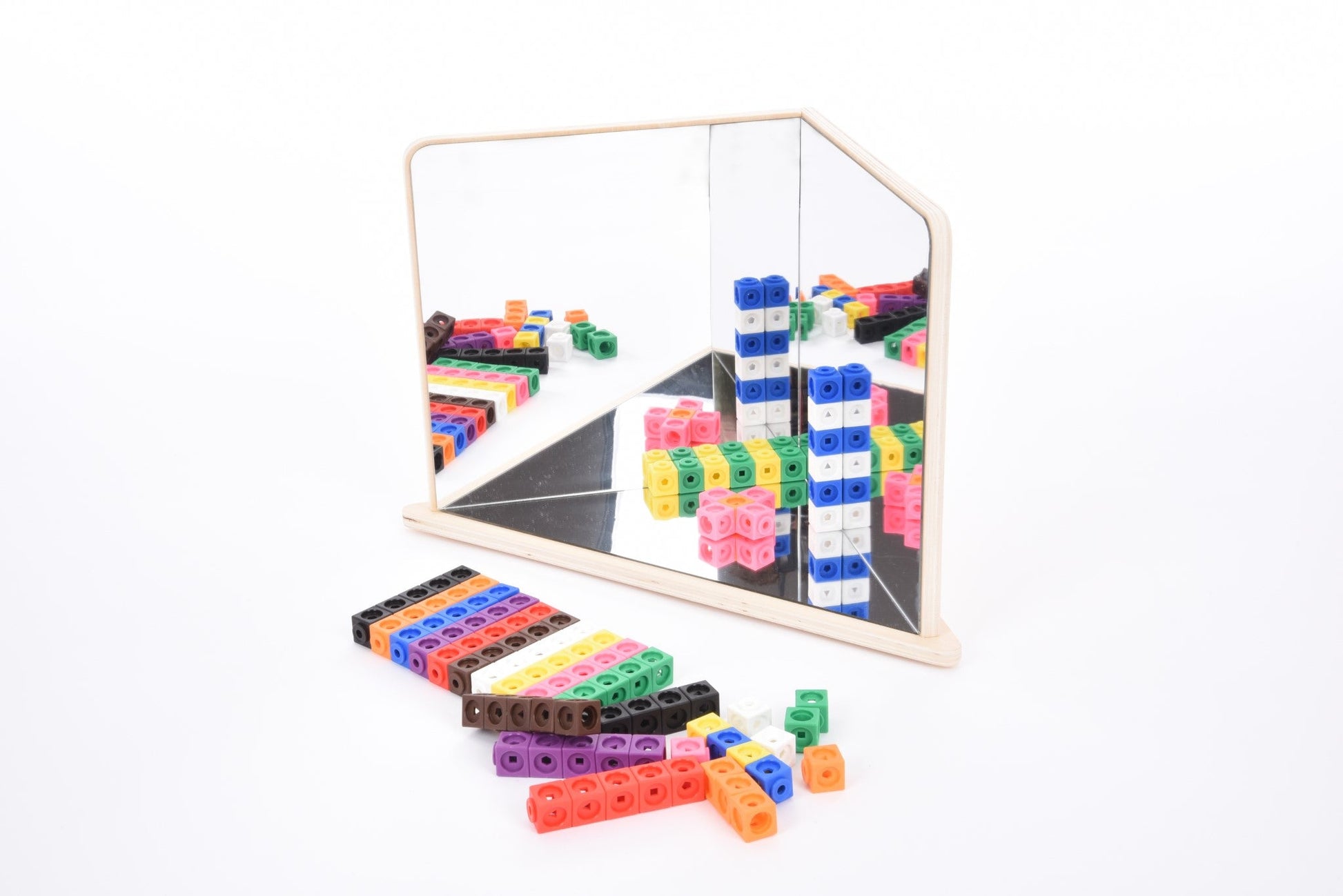 Tickit - Wooden 4 Way Mirror - Playlaan
