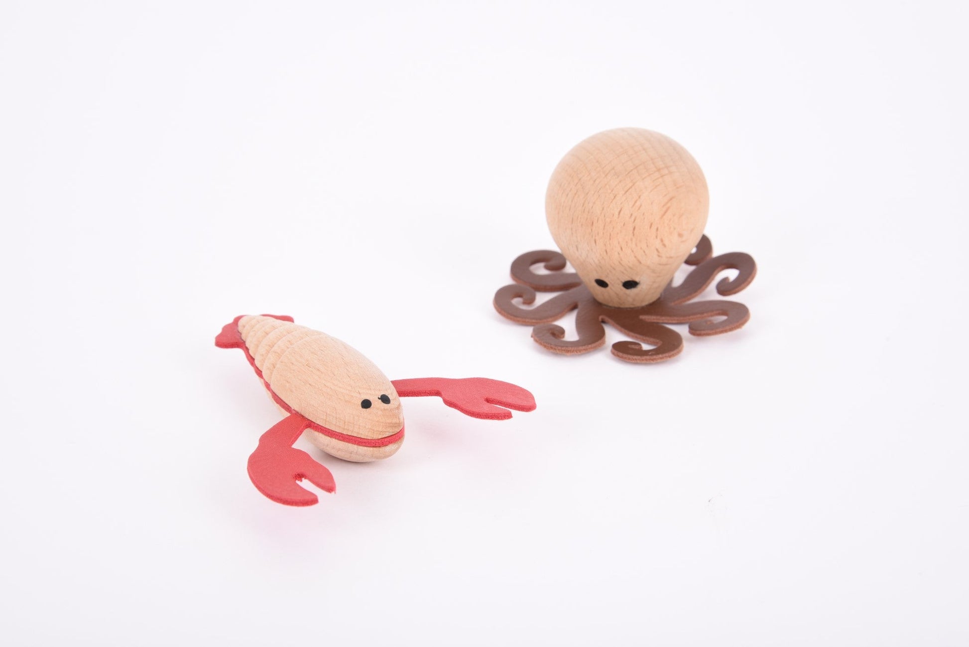 Tickit - Wooden Sea Creatures 10Pcs - Playlaan