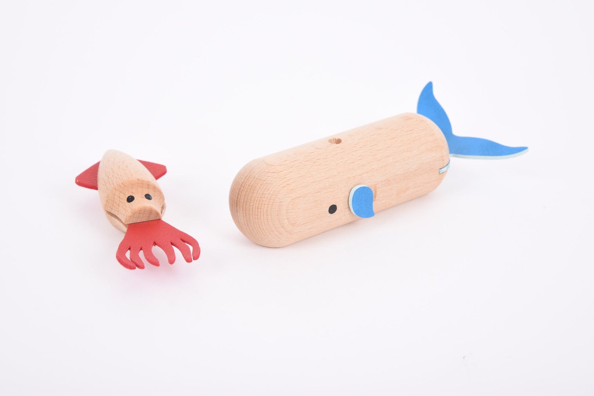 Tickit - Wooden Sea Creatures 10Pcs - Playlaan
