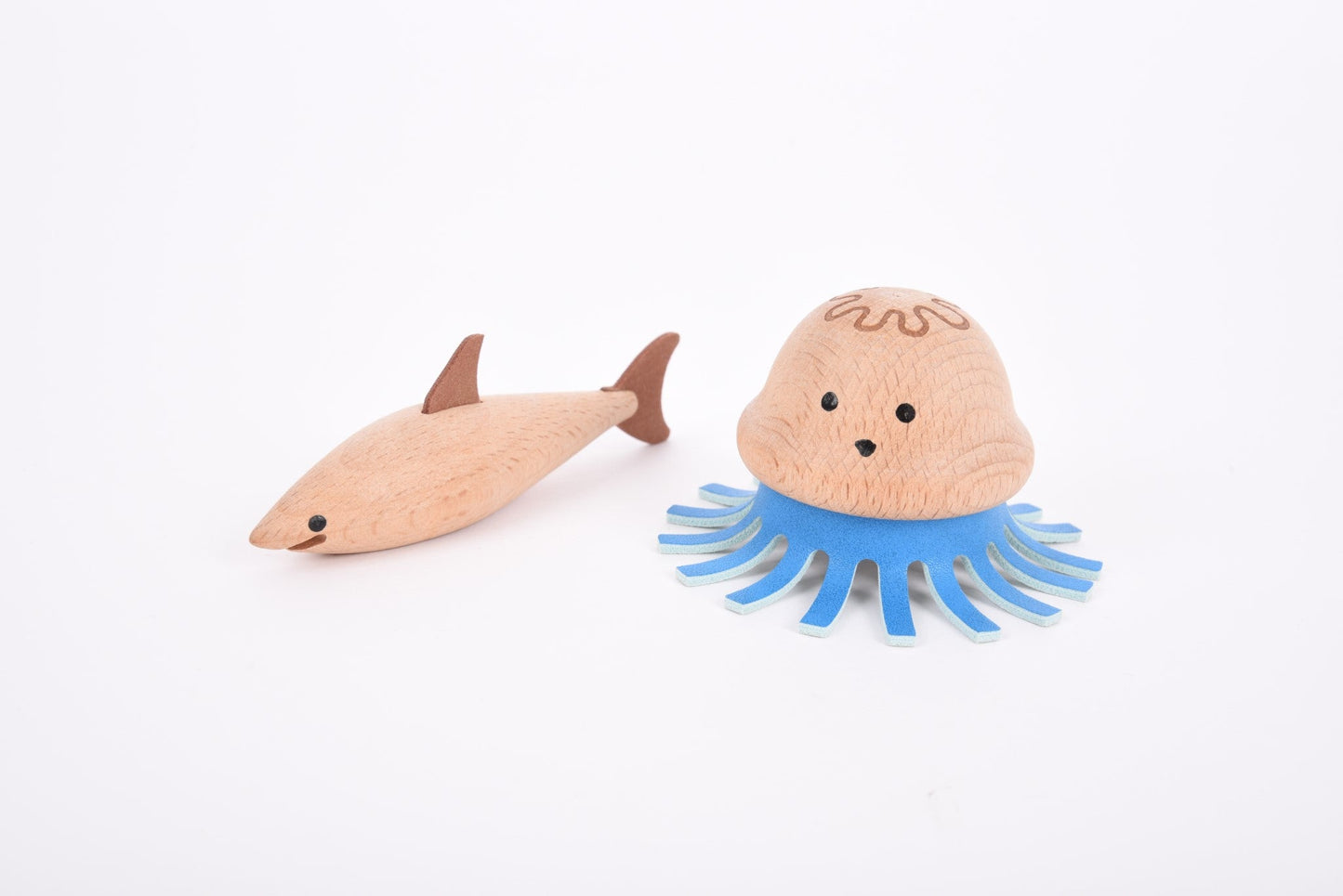 Tickit - Wooden Sea Creatures 10Pcs - Playlaan