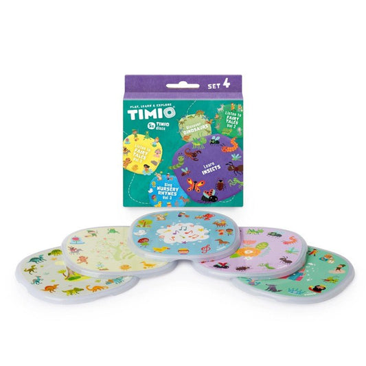 TIMIO - Disc Pack No 4 - uitbreiding set van 5 - Playlaan