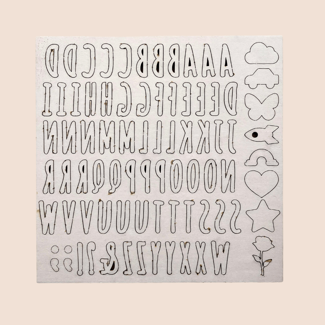 Toverlux - Letters & Symbolen voor de Toverlamp - Playlaan