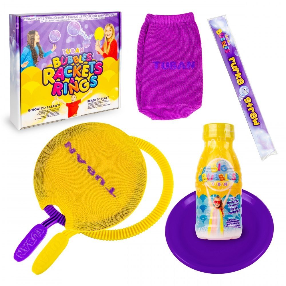 Tuban - Bubble Rackets & Rings Set - Playlaan