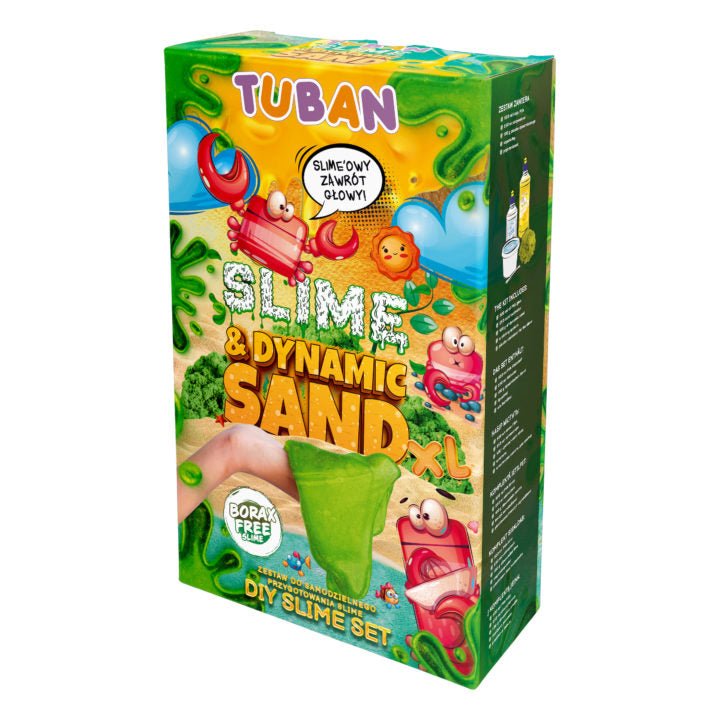 Tuban - DIY Set Slijm & Dynamic Zand XL - Playlaan