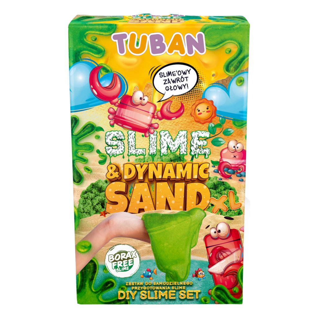 Tuban - DIY Set Slijm & Dynamic Zand XL - Playlaan