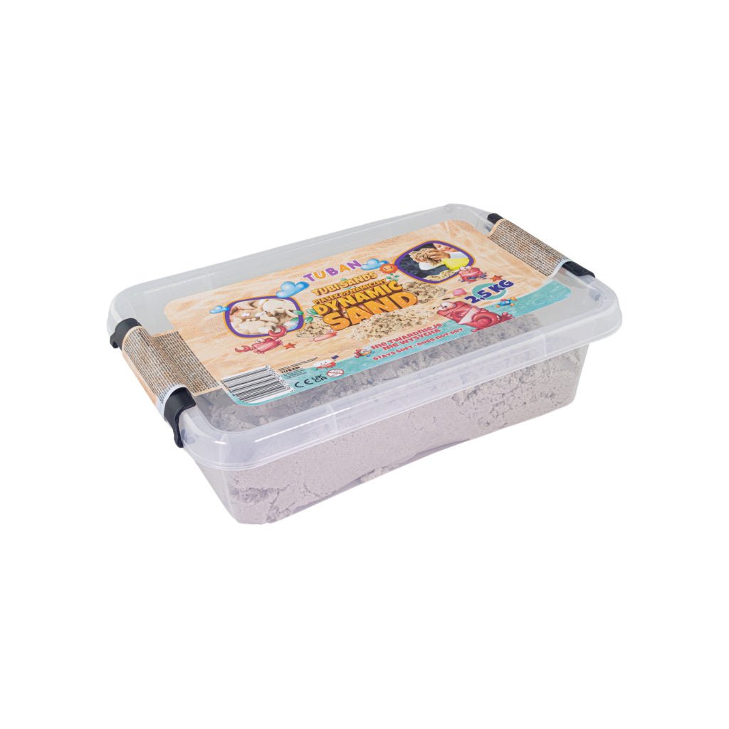 Tuban - Dynamic Zand - Naturel 2,5 kg in herbruikbare container - Playlaan