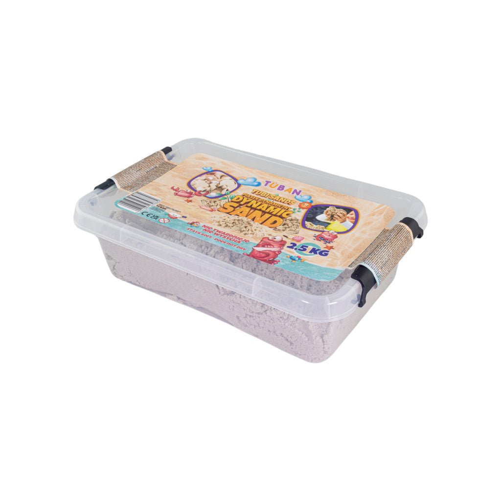 Tuban - Dynamic Zand - Naturel 2,5 kg in herbruikbare container - Playlaan