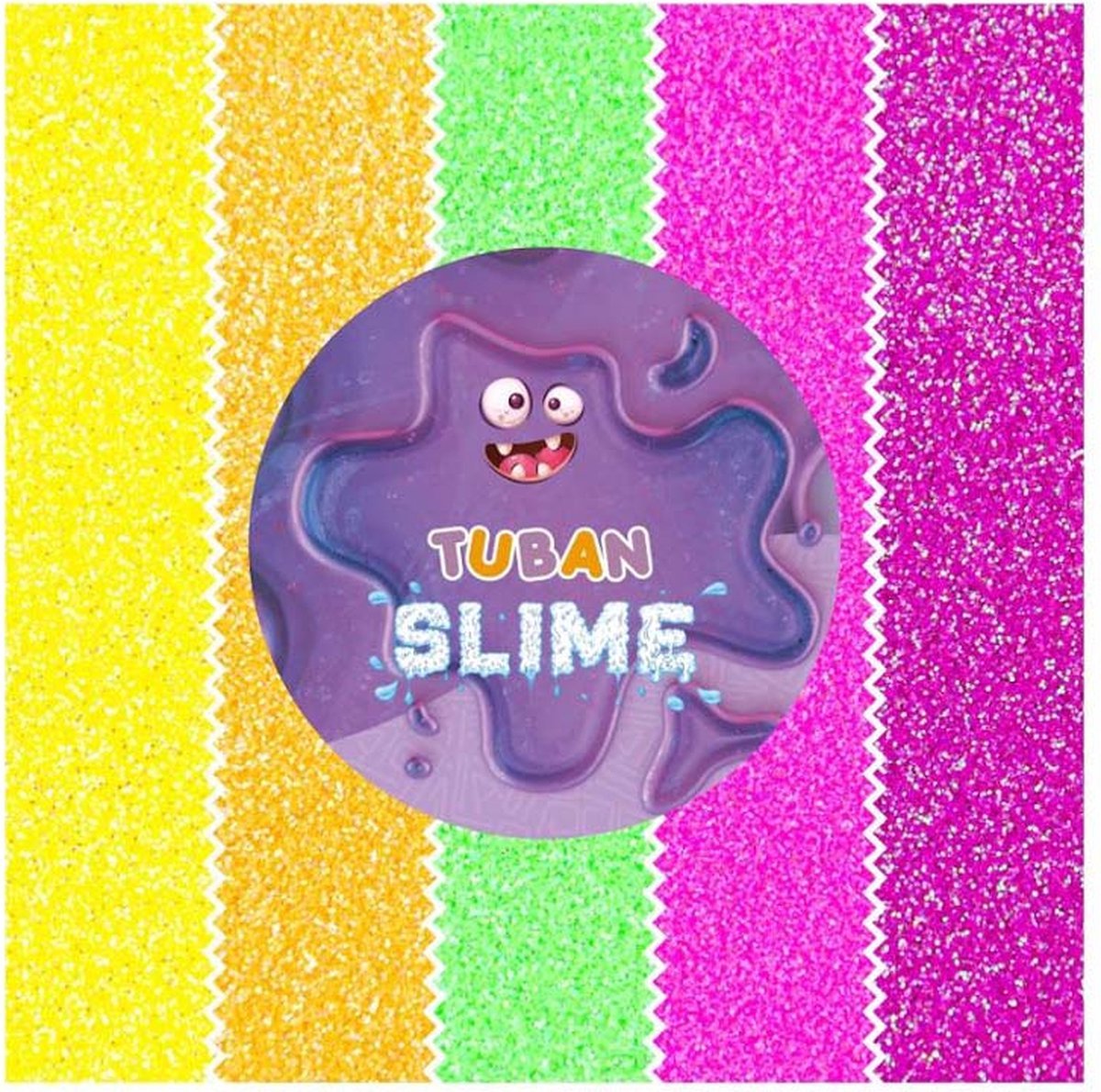 Tuban - Glitter Neon Dust set 5 x 5g - Playlaan