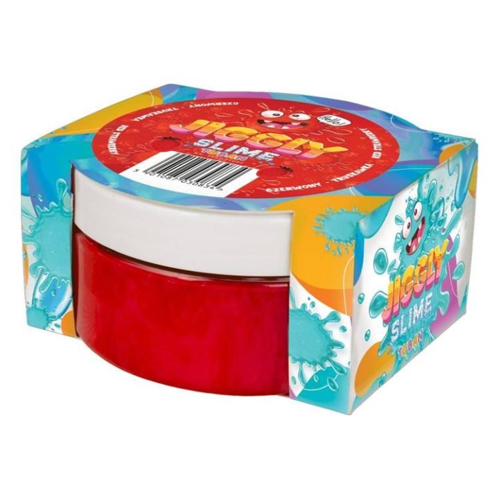 Tuban - Jiggly Slijm - Red Strawberry 200 g - Playlaan