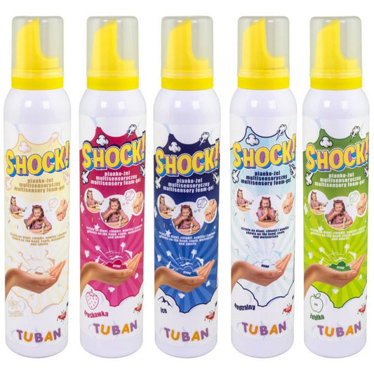 Tuban - SHOCK! Multisensory Foam-Gel - Set van 5 x 200ml - Playlaan