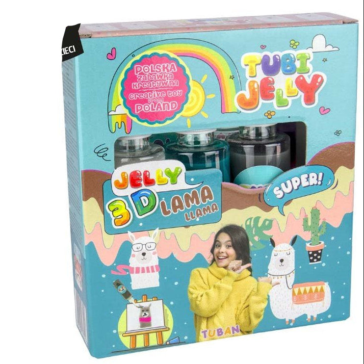 Tuban - Tubi Jelly Set met 3 kleuren - Llama - Playlaan