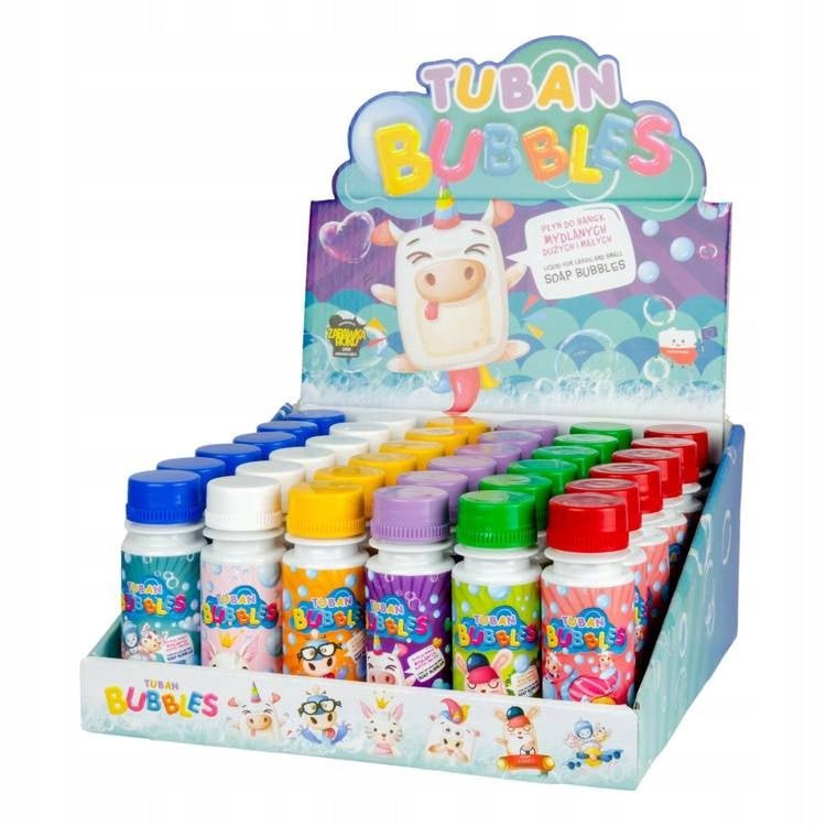 Tuban - Zeepbellen 6 x 60ml - Bellenblaas Set - Playlaan